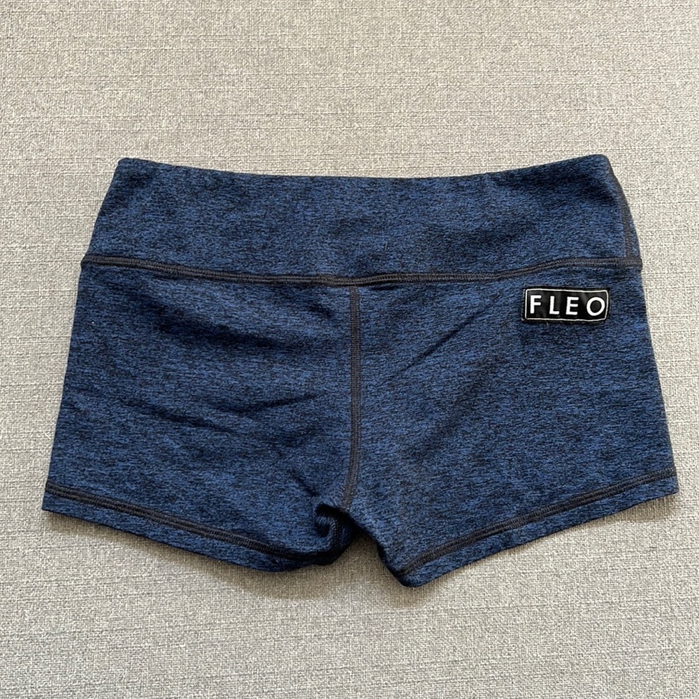 Fleo Spandex CrossFit Shorty Shorts Size XS